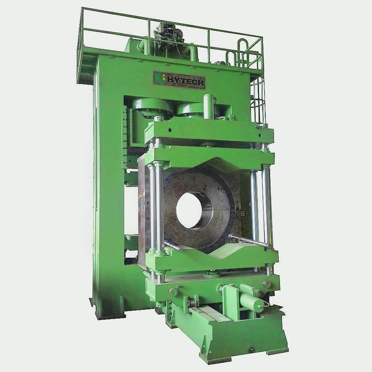 Hydraulic Press Pipe Sizing Machine 2000 Ton Hytech Engineering